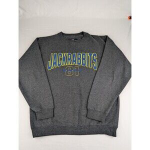 Men's S South Dakota State Jackrabbits SDSU Sweater Gray Vintage Small Bunny 81